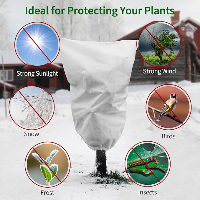 Fulne d'hiver non tissée agricole pour les plantes