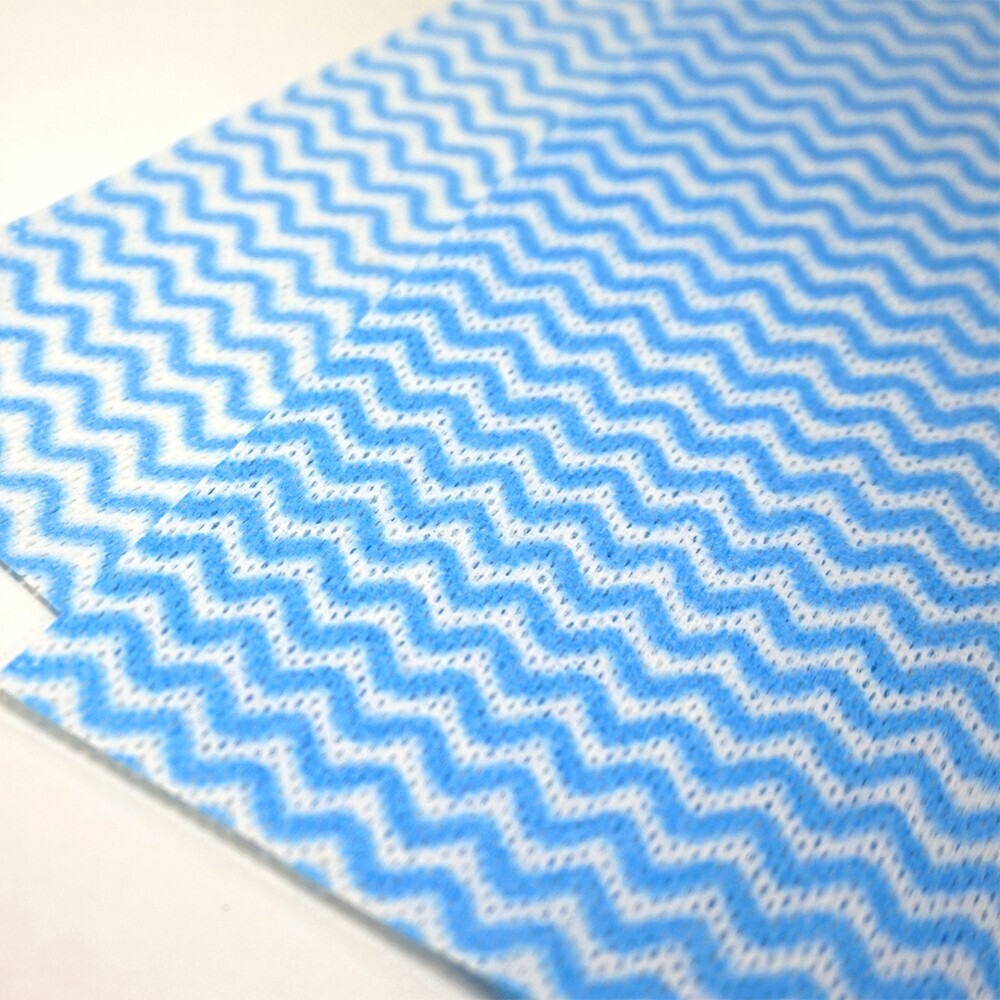 Jumbo Roll imprimé Spunlace non tissé pour la fabrication de lingettes de nettoyage