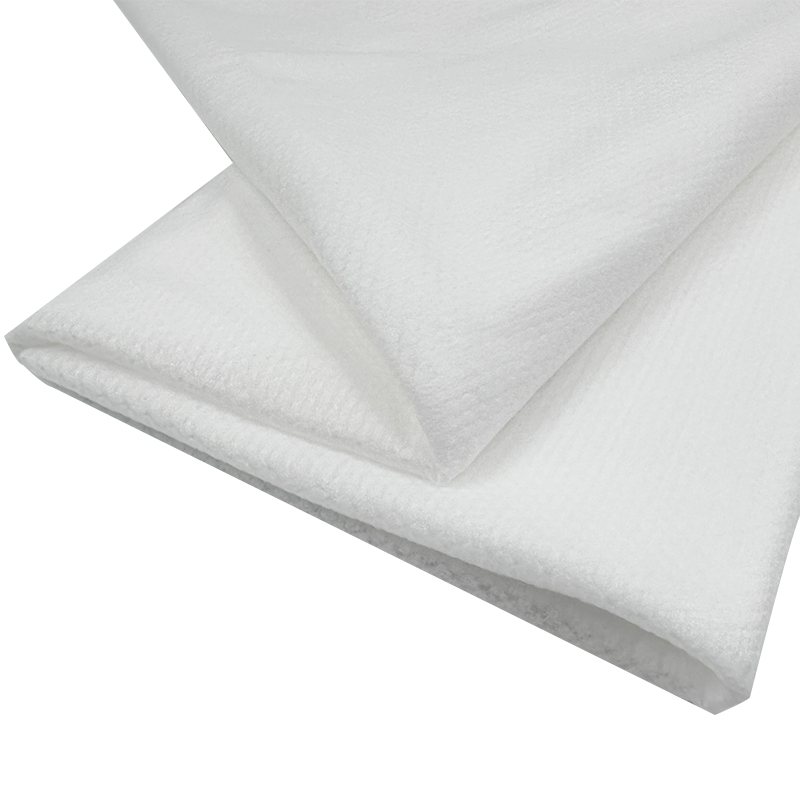 50gsm semi-cross 30% Viscose Perle motif pour les lingettes humides en tissu sans tissu