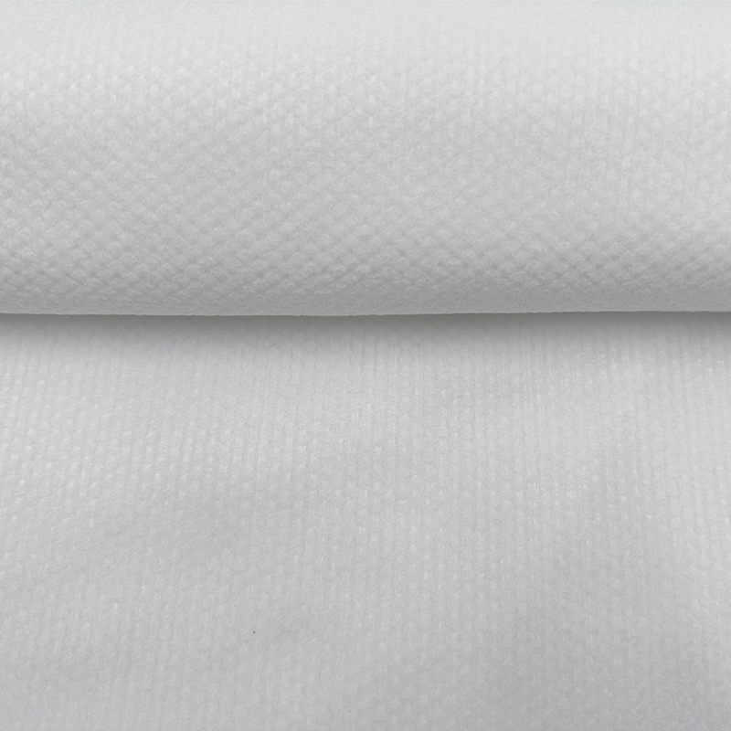 50gsm semi-cross 30% Viscose Perle motif pour les lingettes humides en tissu sans tissu
