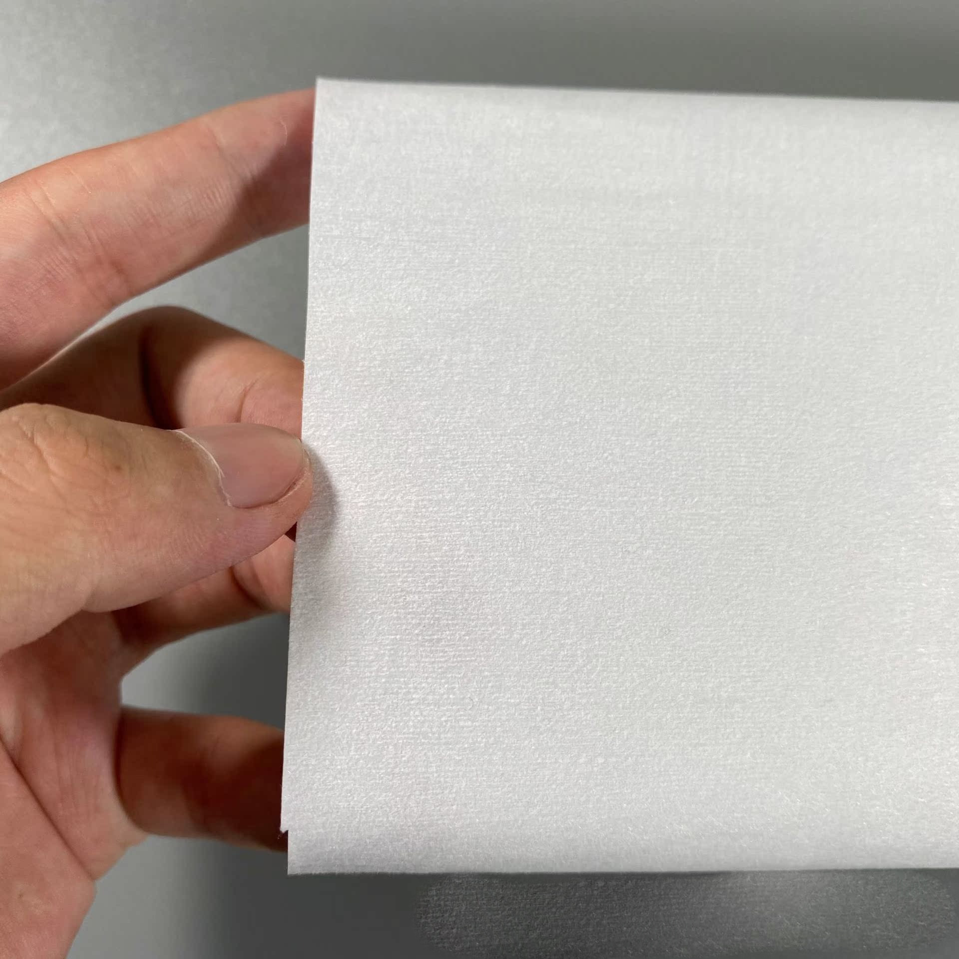Dimensionnement des non-wovens de Spunlace